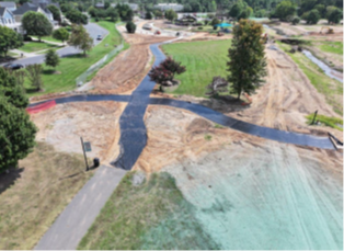 Newly Paved Greenway Sections